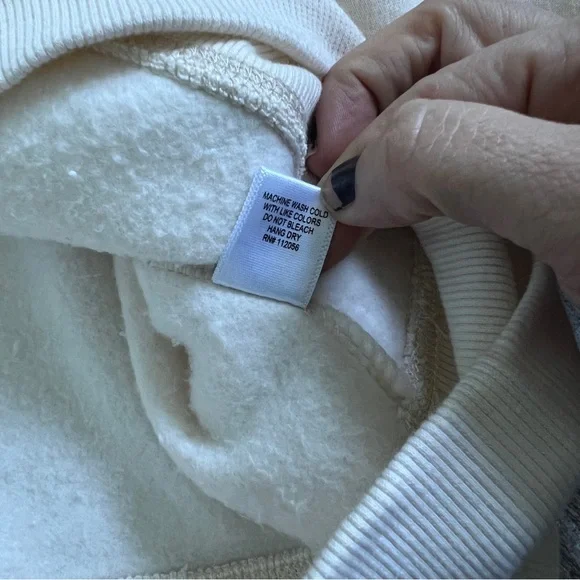 Judith March Rainbow Smiley Oversized Half Length Sweatshirt, Women’s L - Picture 5 of 8